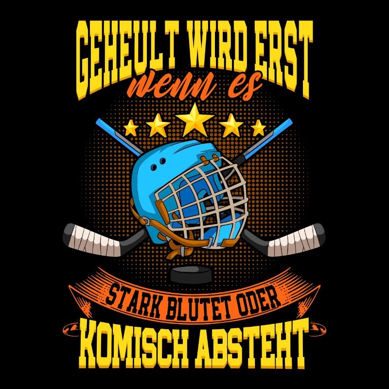 Geheult wird erst wenn es stark blutet Eishockey