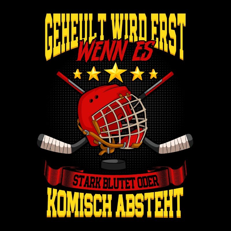 Geheult wird erst wenn es stark blutet Eishockey