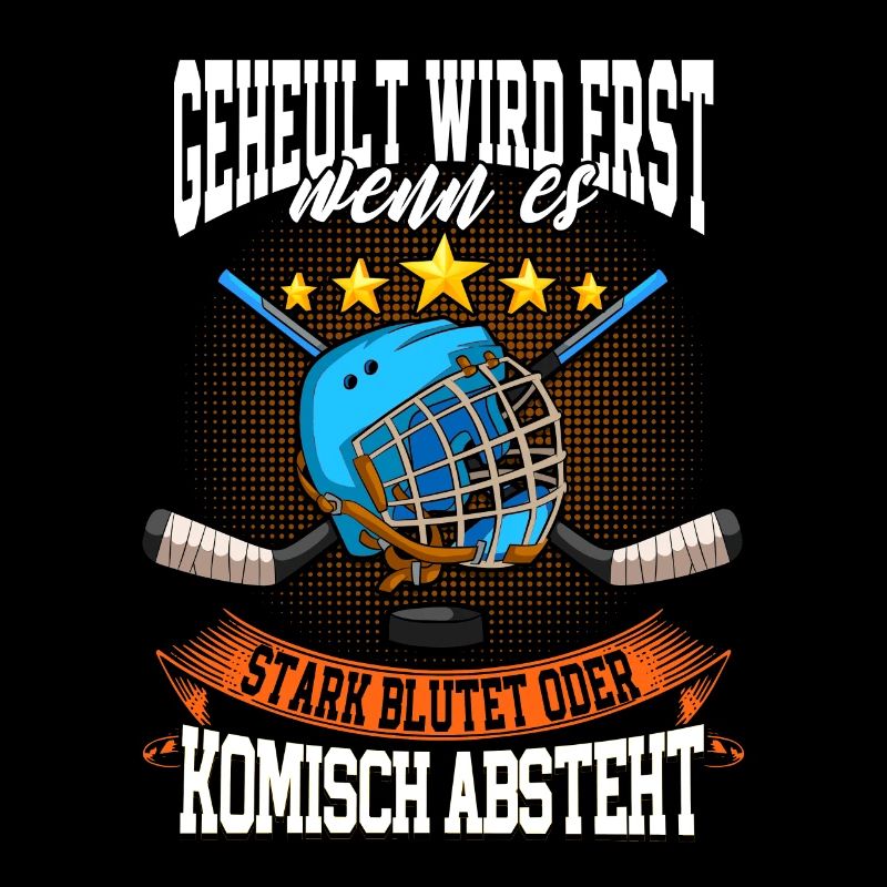 Geheult wird erst wenn es stark blutet Eishockey