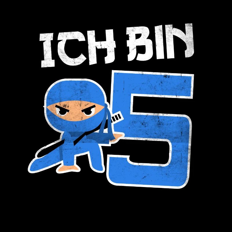 5. Geburtstag Ninja 5 Jahre Kindergeburtstag