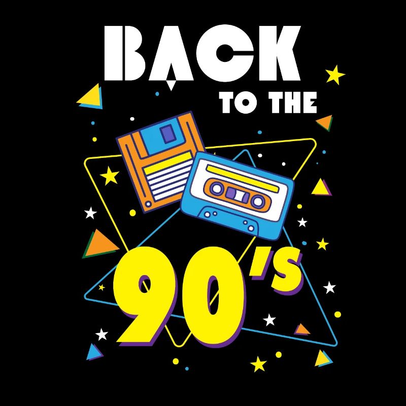 Cooles Back To The 90s Party Nostalgie Geschenk