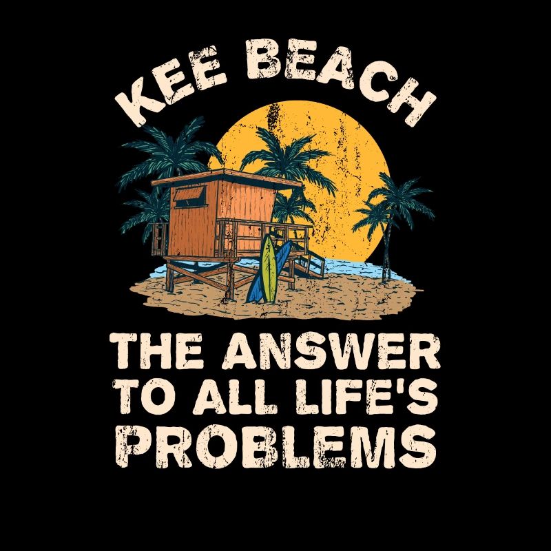 Kee Beach Answer To All Life's Problems Vacation