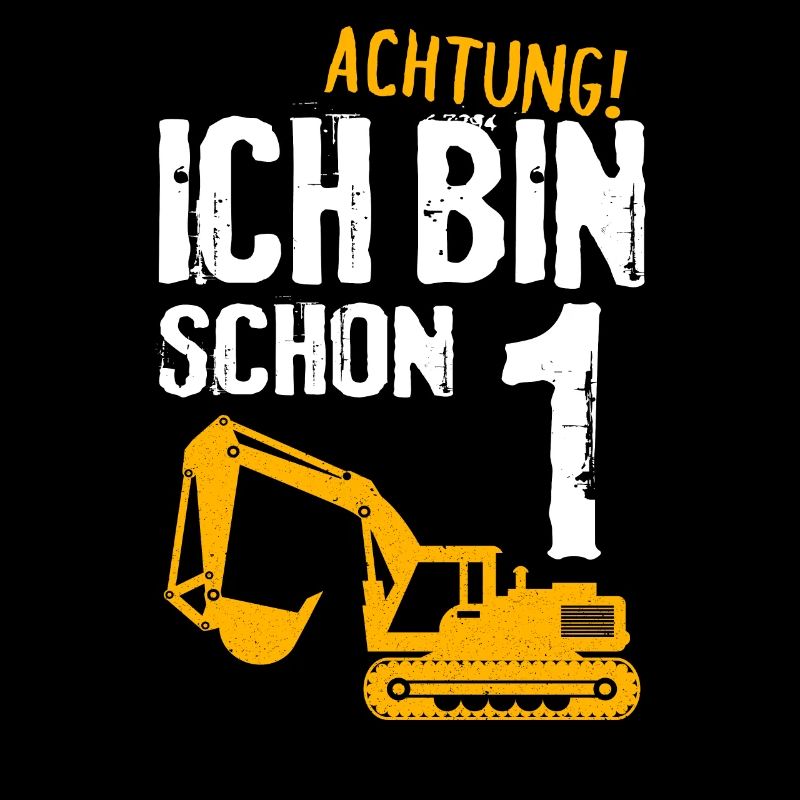 1. Geburtstag Bagger 1 Jahr Kindergeburtstag