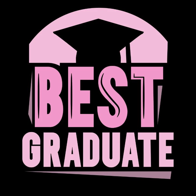 Beste Absolventin Mädchen Graduierte Absolvent