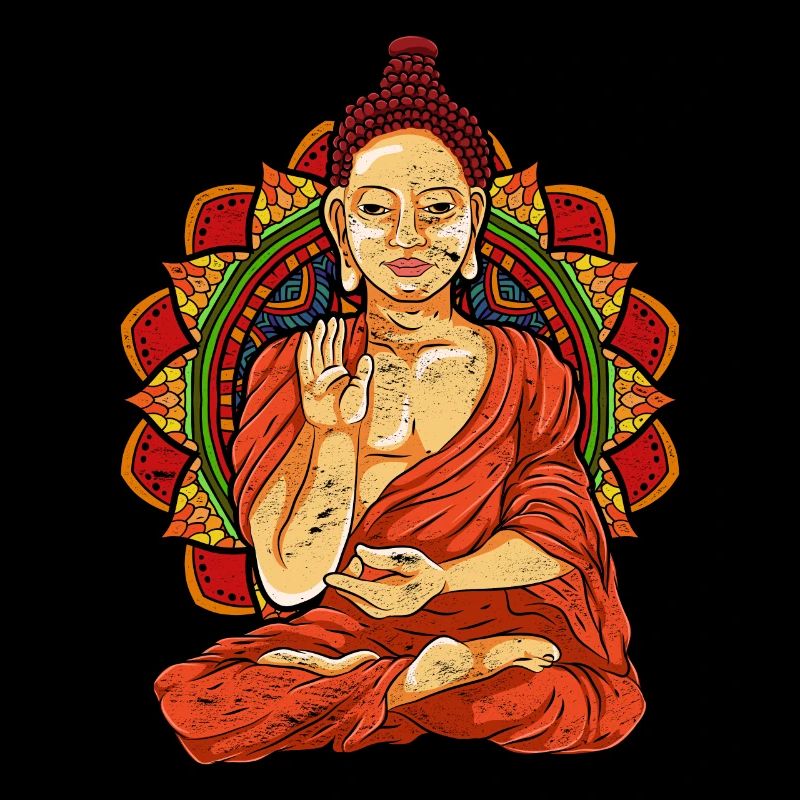 Mandala Buddhist Gift Buddhism Buddha