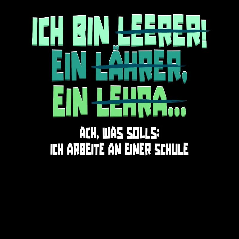 Lehrer Lehrerin Klassenlehrer Ich Bin Leerer