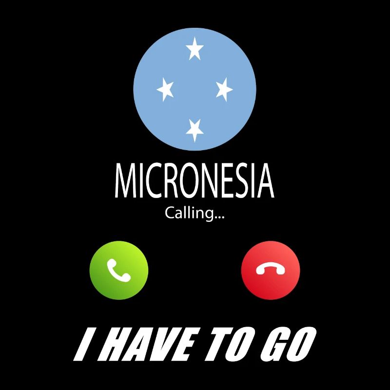 Micronesia calls on Lusiger flags saying