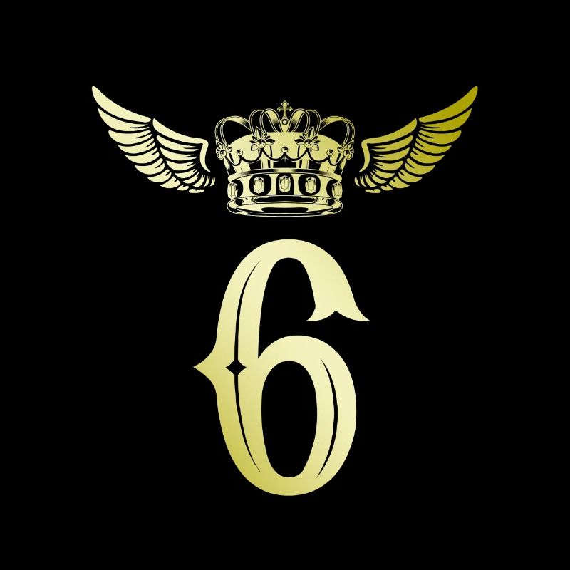 6 Number crown
