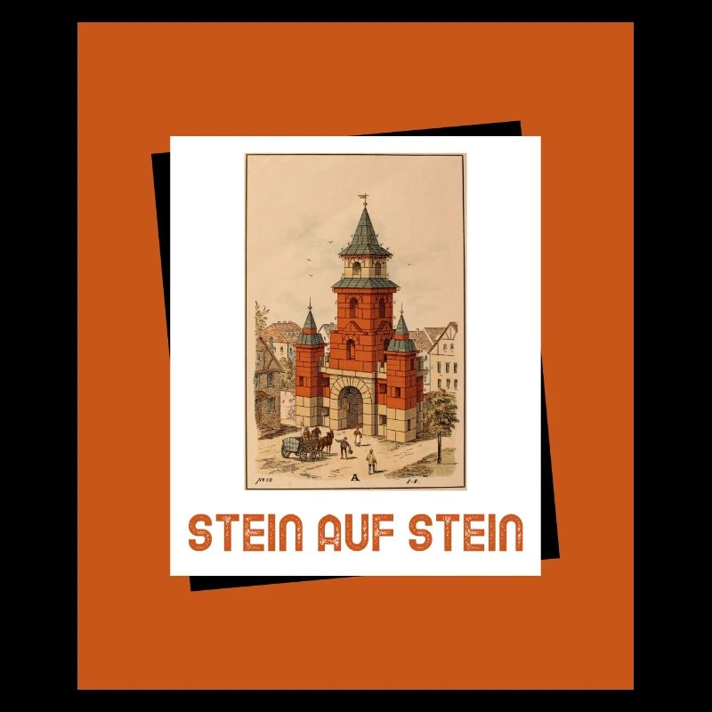 Stein auf Stein - alte Bausteine - Stadttor