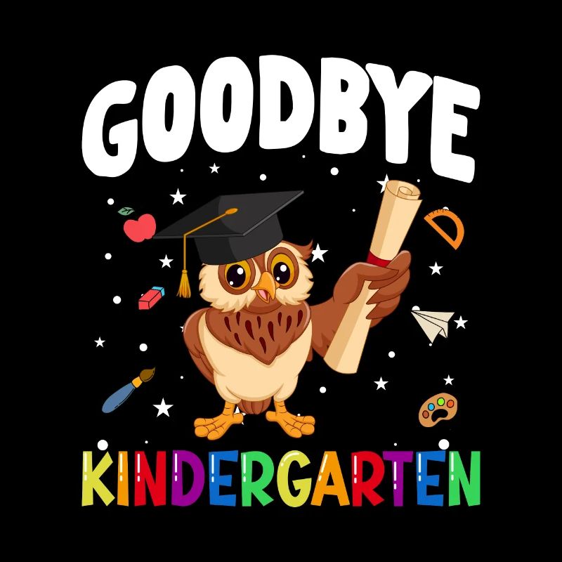 Goodbye Kindergarten Eule Schultüte
