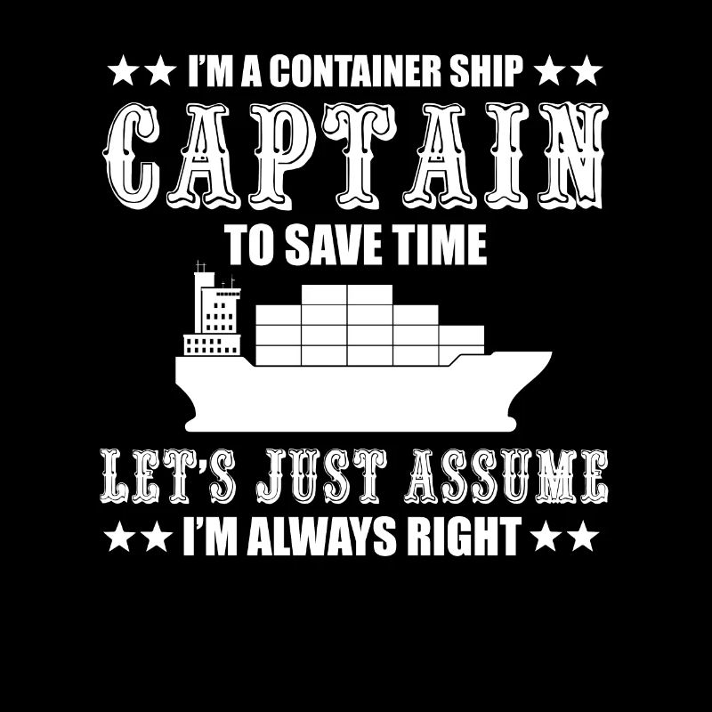 Container ship Captain