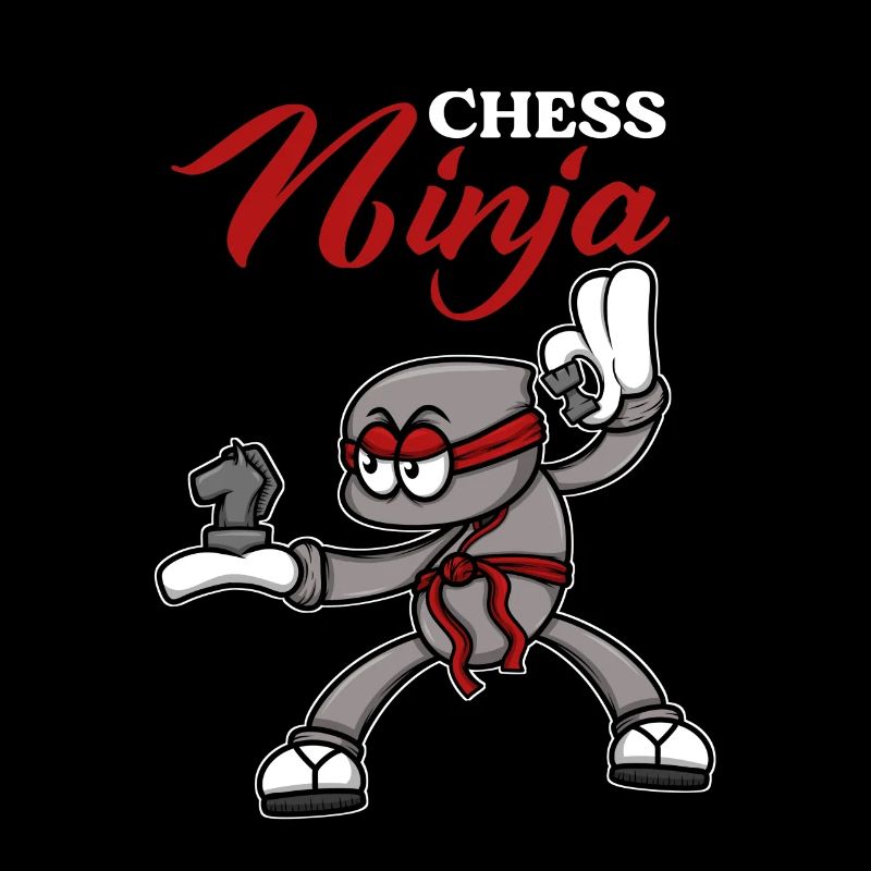 Chess Board Chess Ninja Fighter Chess