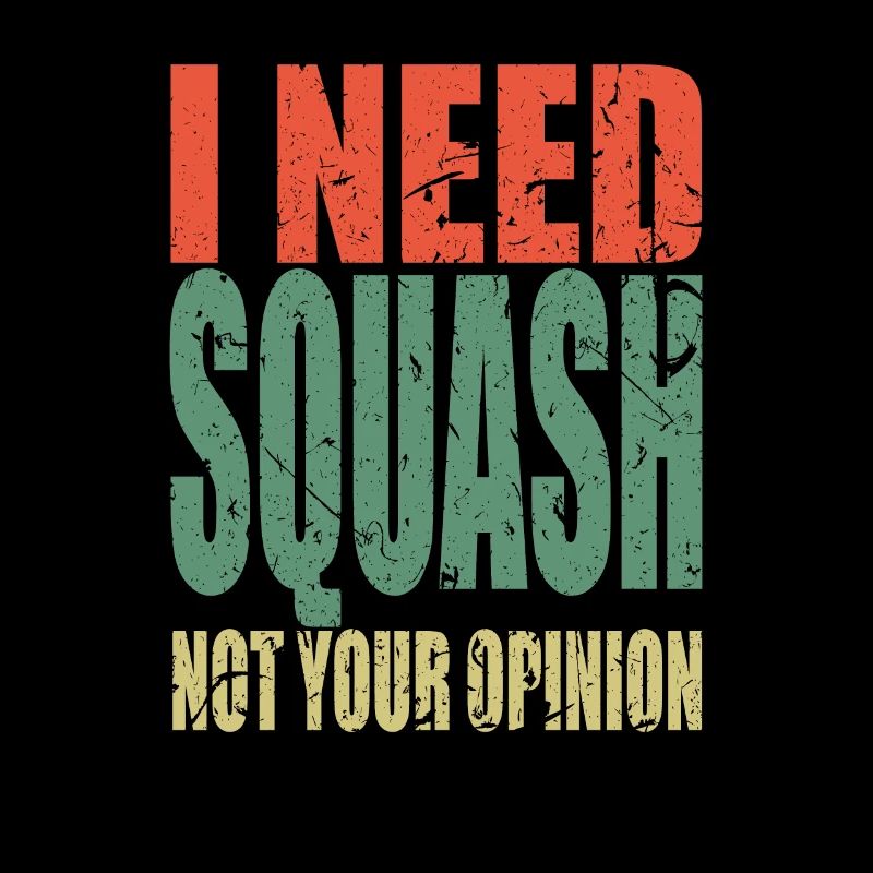 Squash Spruch lustig