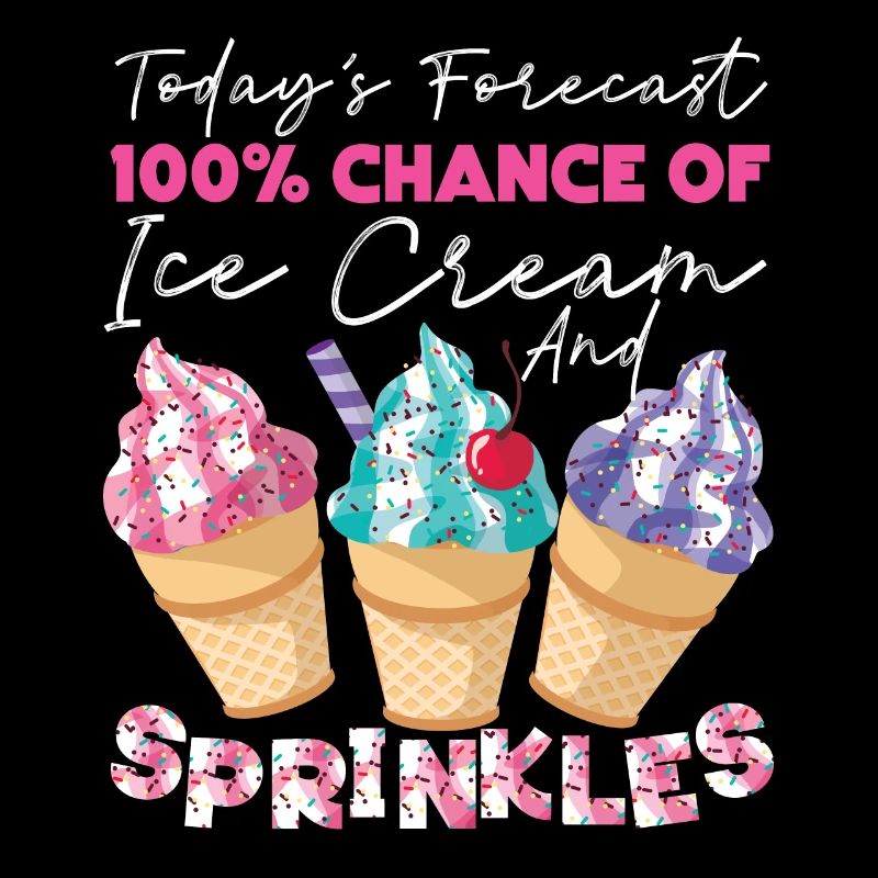 Ice Cream Sundae Today's Forecast