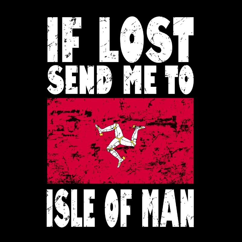 Drapeau de l’île de Man disant