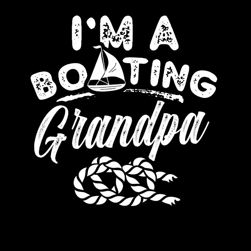 Ich Bin Ein Bootfahrender Opa Boot Bootfahren