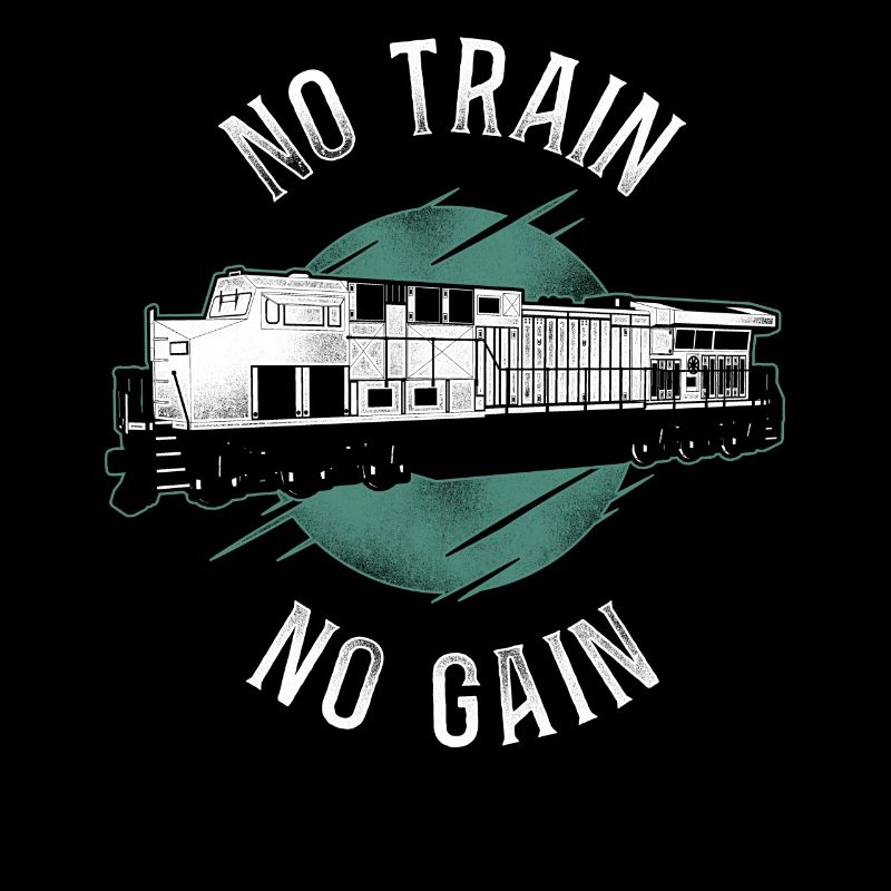 Freight Diesel Train Driver