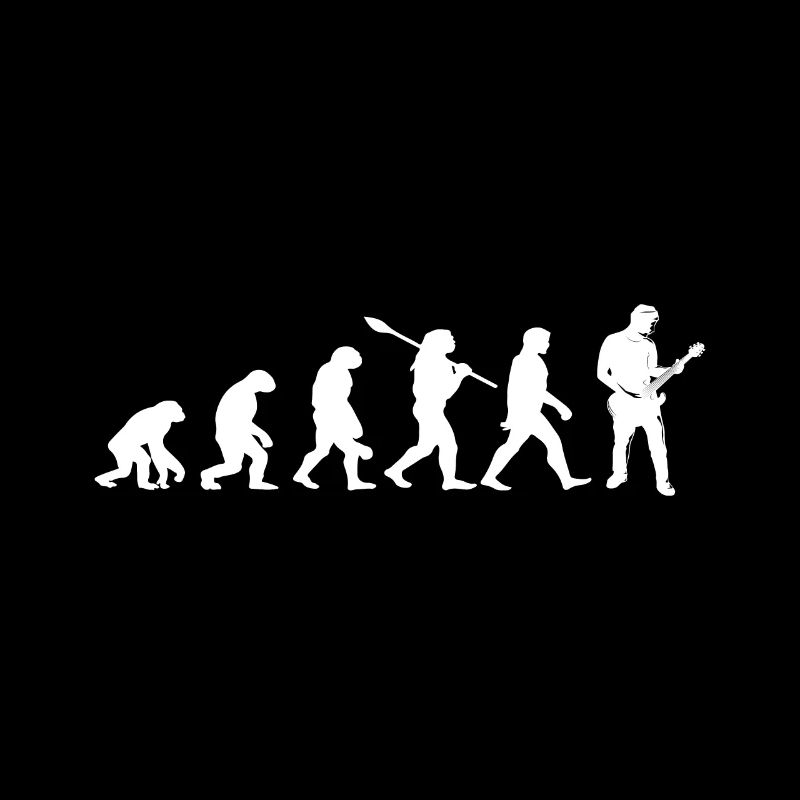 evolution guitariste