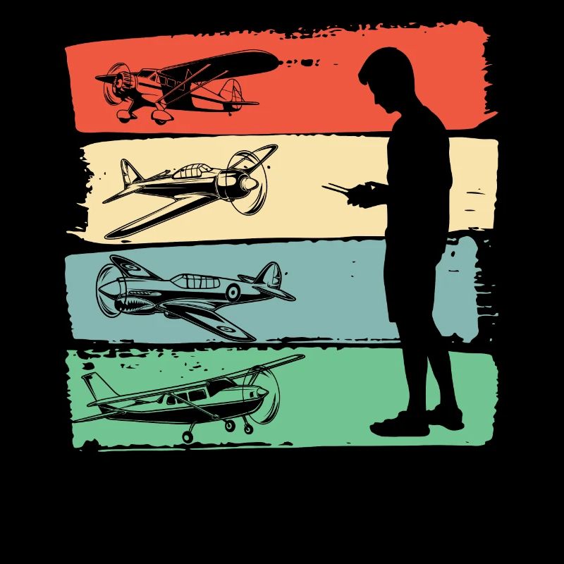 Modellflugzeug Flieger Flugzeug Pilot Modellflug