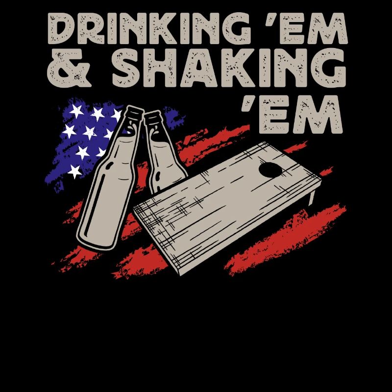 Cornhole, pouf, lancer de pouf