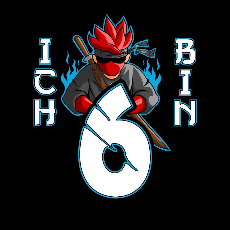 Kostüm Ninja 6. Geburtstag Junge