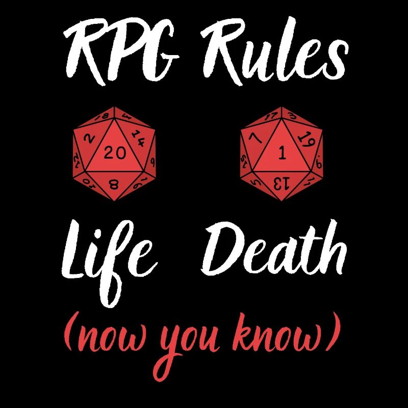 RPG rules difference between life and death