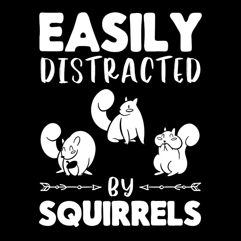 Slightly distracted by squirrel squirrels