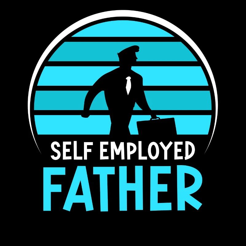 Selbständiger Vater Freelancer Selbstständig