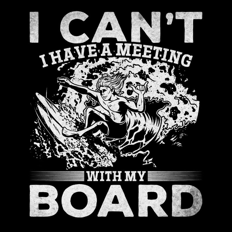 Je ne peux pas rencontrer ma planche de surf