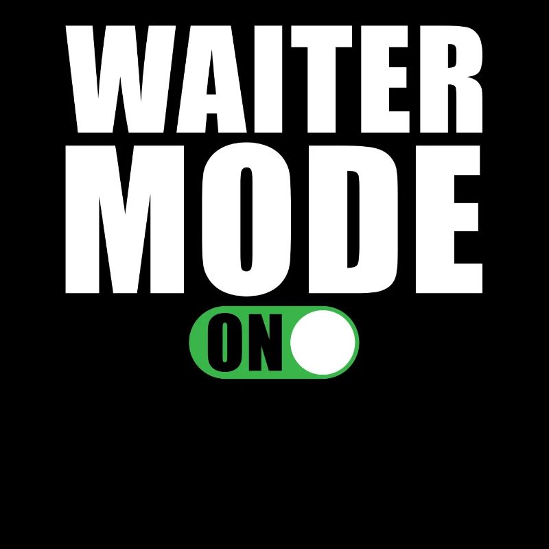 Kellner Modus Ein Bedienung Restaurant