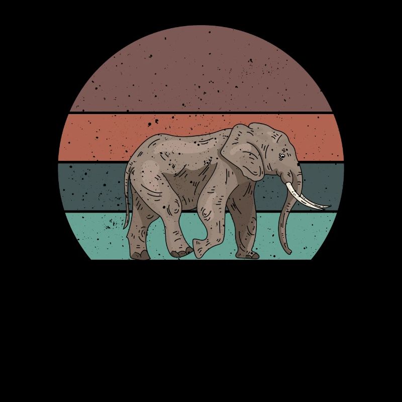 Retro Elephant