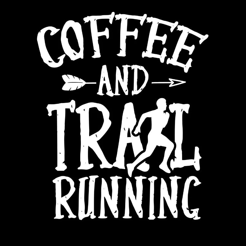 Café et Trail Running Course Trail Running Runner