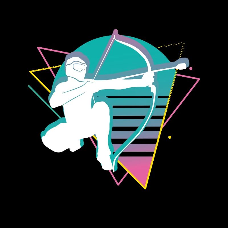 Balise fléchée Vaporwave