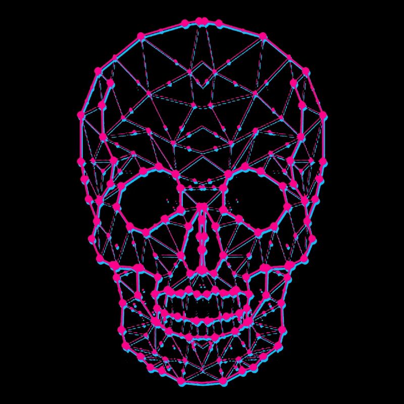 Polygon Schädel