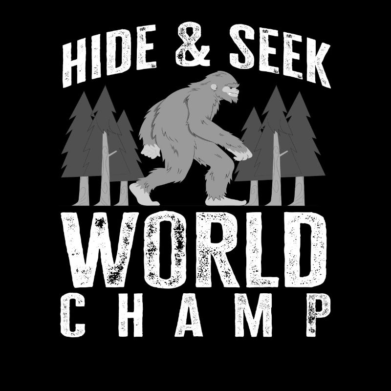 Cache-cache disant Bigfoot Gift