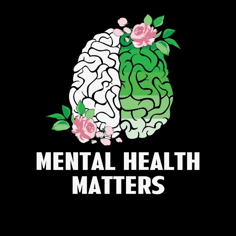 La santé mentale compte Conscience florale du cerveau