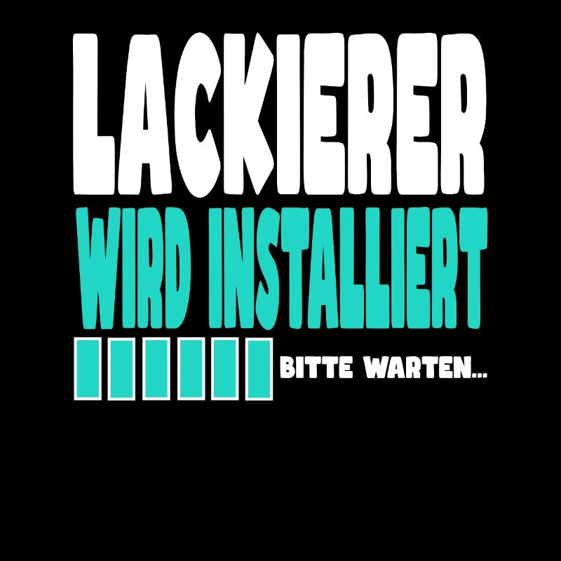Lackierer wird installiert
