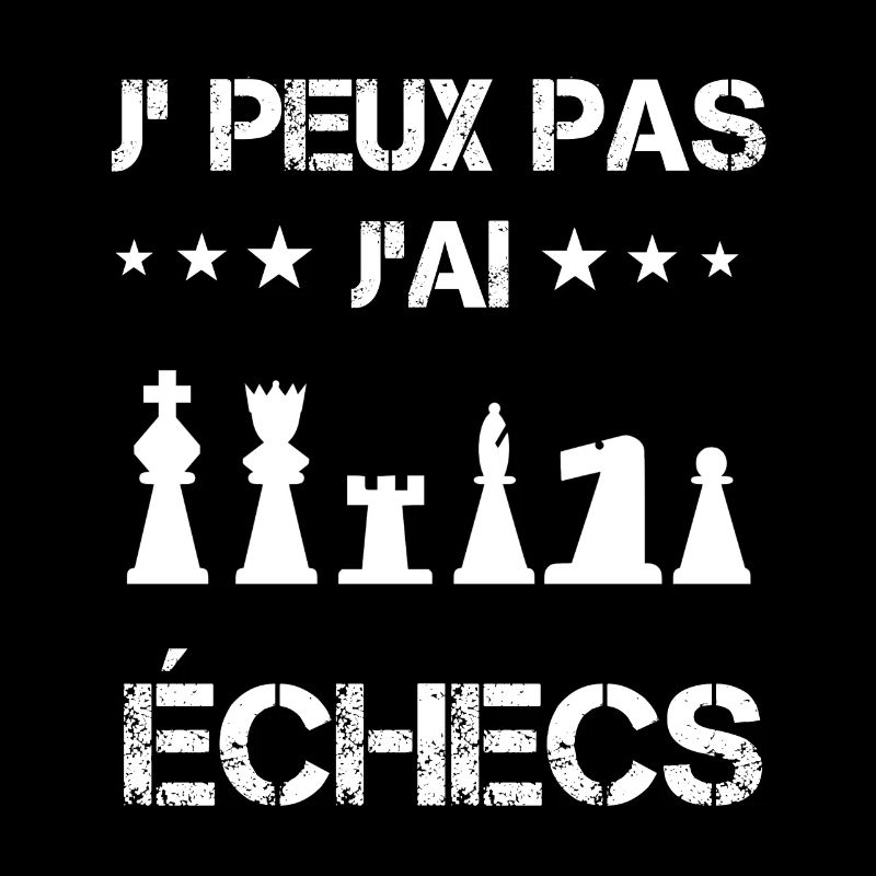 je peux pas j'ai échecs cadeau cavalier