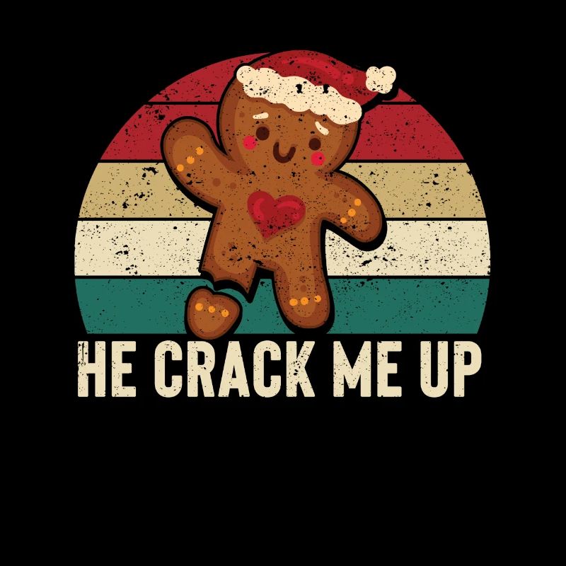 He makes me laugh Funny gingerbread man