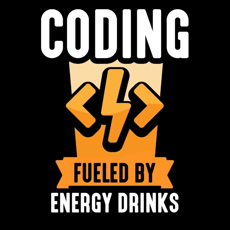 Programmation avec Energydrinks Coding Coder