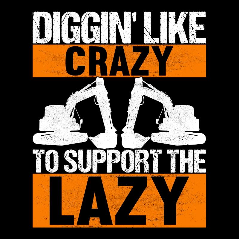 Baustelle Bagger Baggerfahrer