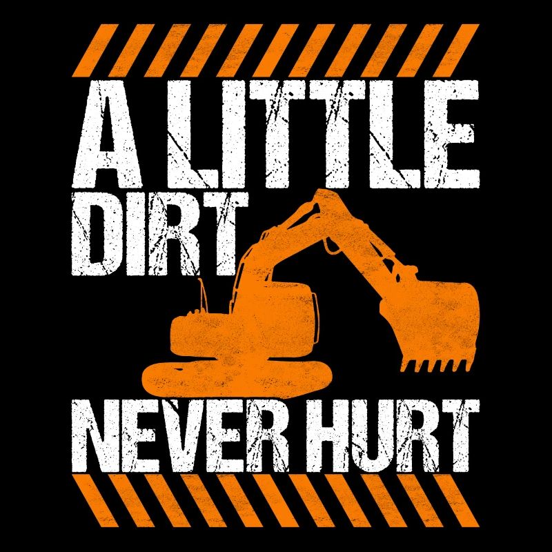 Baustelle Bagger Baggerfahrer