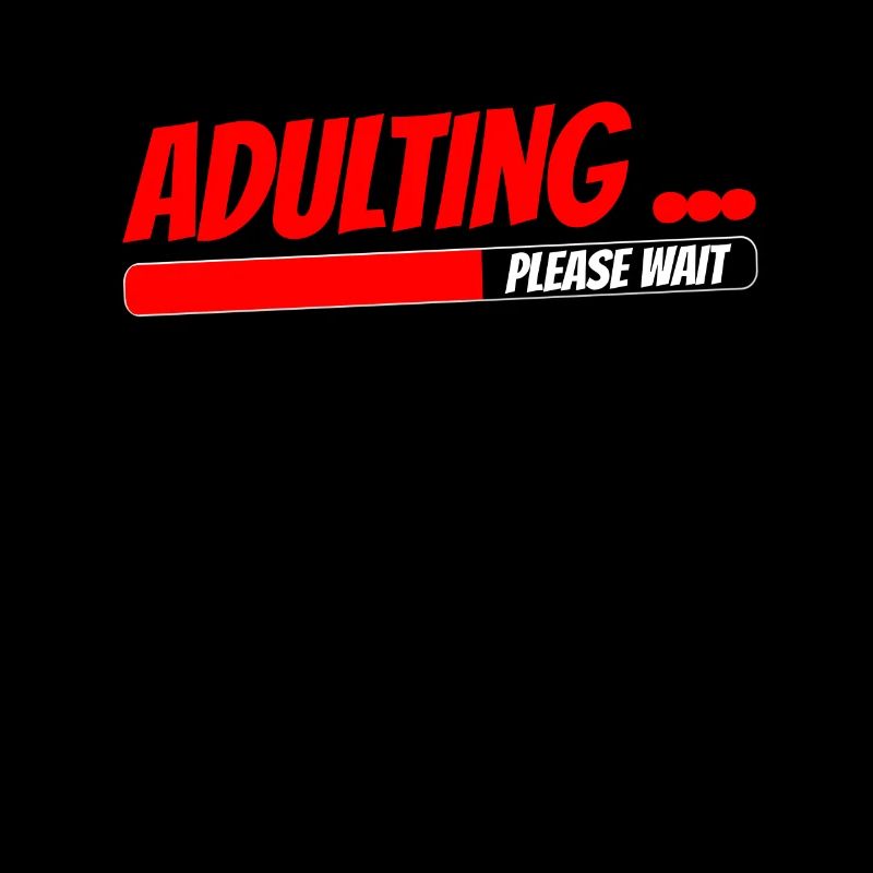 Erwachsen Werden Bitte Warten Geburtstag Pubertät