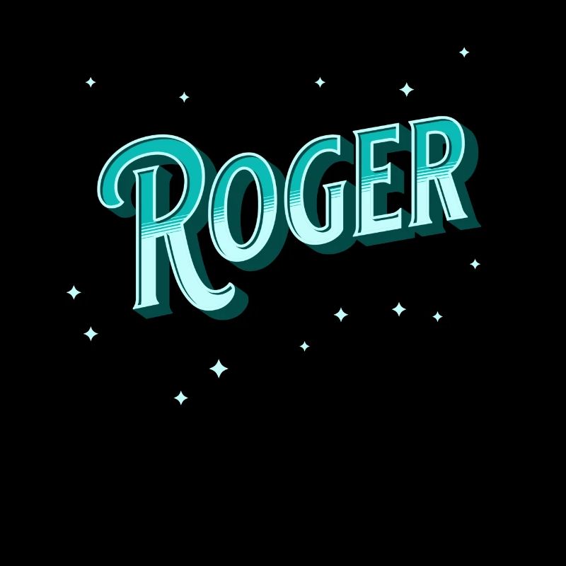 Roger name personalized