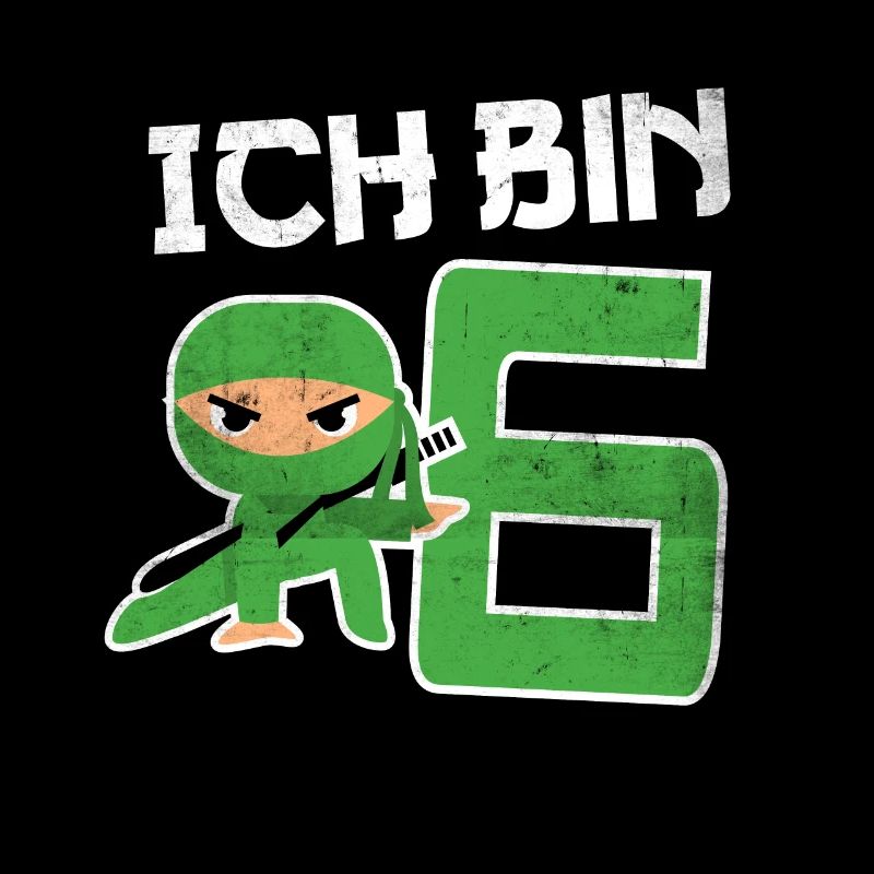 6. Geburtstag Ninja 6 Jahre Kindergeburtstag
