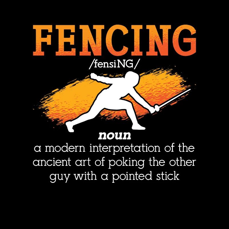 Escrime Interprétation moderne de l’escrimeur de duel à l’épée