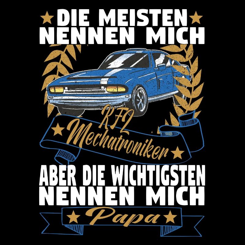 Kfz Mechatroniker Papa Vater Auto Schrauber