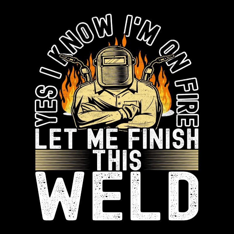 Welder welding