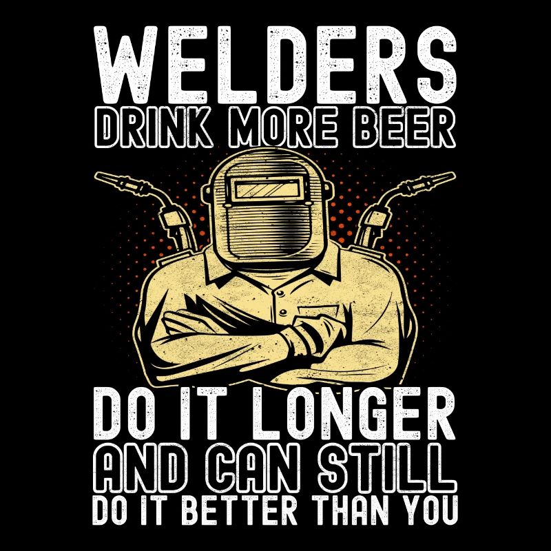 Welder welding