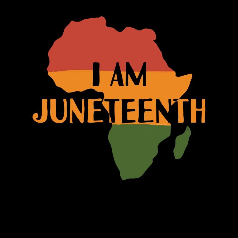 Ich Bin Juneteenth Afrika Schwarzer Malanierter